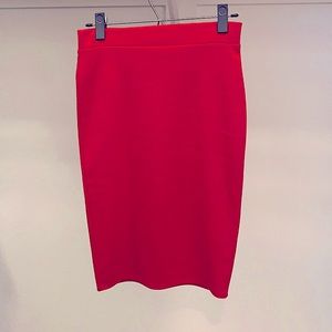 Red Pencil Skirt